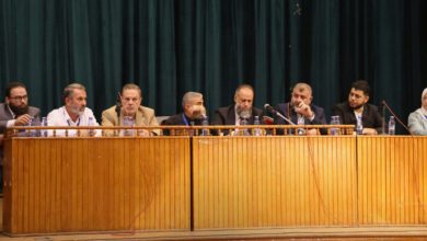 صورة محافظ درعا يدعو للمشاركة في إعادة إعمار حوران