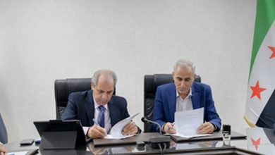 صورة السورية للحبوب توقع اتفاقية لإعادة تأهيل وتشغيل مطحنة دير الزور الحديثة