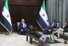 صورة وزير المالية يستقبل وفداً من المفوضية السامية لشؤون اللاجئين لبحث ملفات عودة اللاجئين السوريين إلى البلاد