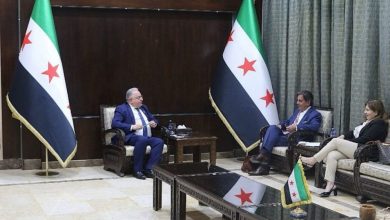 صورة وزير المالية يستقبل وفداً من المفوضية السامية لشؤون اللاجئين لبحث ملفات عودة اللاجئين السوريين إلى البلاد