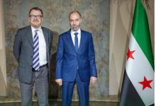 صورة رئيس هيئة المنافذ البرية والبحرية يناقش مع السفير الإيطالي ملف عودة اللاجئين