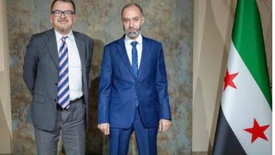 صورة رئيس هيئة المنافذ البرية والبحرية يناقش مع السفير الإيطالي ملف عودة اللاجئين