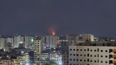 صورة الاحتلال الإسرائيلي يقصف مواقع في ريفي حمص واللاذقية