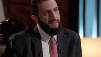 صورة الرئيس الشرع للإخبارية :السياسة السورية سارت نحو حماية الناس والسعي في أرزاقهم