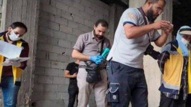 صورة الهيئة الوطنية تتحقق من رفات في حي التضامن بدمشق