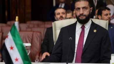 صورة الرئيس الشرع يؤكد وقوف سوريا قيادةً وشعباً إلى جانب دولة قطر