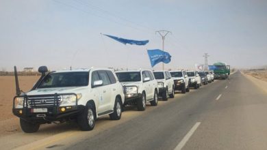 صورة قافلة مساعدات إنسانية جديدة تتوجه إلى السويداء