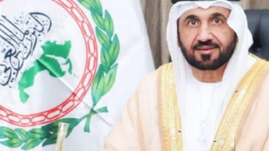 صورة رئيس البرلمان العربي يرحب بخارطة الطريق لحل أزمة السويداء