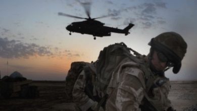 صورة مقتل شخص في إنزال جوي للتحالف في قرية بريف حماة الجنوبي