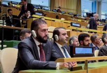 صورة الرئيس الشرع يشارك في مؤتمر حل الدولتين بمقر الأمم المتحدة