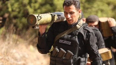 صورة الأمن الداخلي يضبط أسلحة وذخائر في أحراش دريكيش بطرطوس