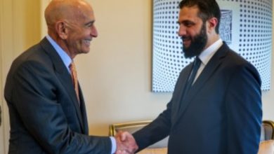 صورة توم باراك: نتوقع تشكيل حكومة سورية مركزية شاملة قبل نهاية العام