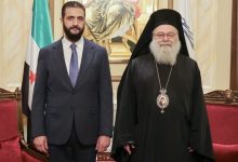 صورة الرئيس الشرع يزور الكنيسة المريمية بدمشق القديمة