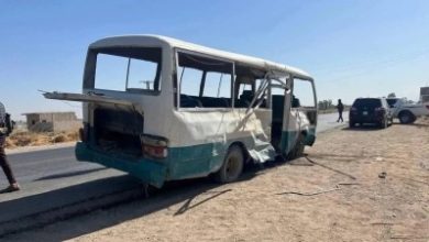صورة وزارة الطاقة السورية تدين استهداف باص حراس المنشآت النفطية