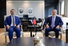 صورة الشيباني وفيدان يبحثان متابعة نتائج الاجتماع الأمني بين دمشق وأنقرة