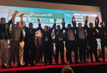 صورة انتهاء حملة “تفتناز بدنا نعمرها” بتبرعات تجاوزت 2.7 مليون دولار