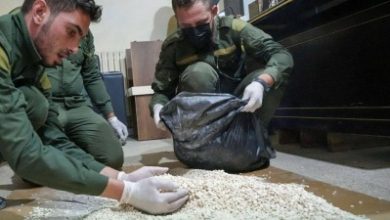 صورة الجمارك السورية تحبط محاولة تهريب 200 ألف حبة كبتاغون قادمة من لبنان