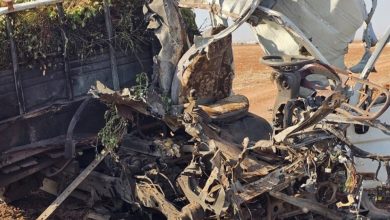 صورة إصابة 9 مدنيين بانفجار لغم من مخلفات النظام البائد بريف حماة