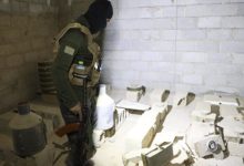 صورة الأمن الداخلي يعثر على مستودع ألغام وصواعق في البوكمال