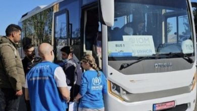 صورة تضم 248 لاجئاً.. وصول الدفعة السادسة من اللاجئين في لبنان إلى سوريا