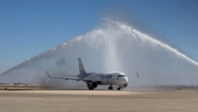 صورة مطار دمشق الدولي يستقبل أول رحلة لشركة “فلاي أديل” السعودية