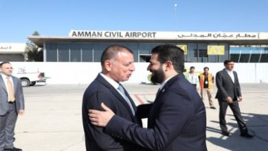صورة وزير الداخلية السوري يصل إلى الأردن لبحث ملفات أمنية وتنموية مشتركة